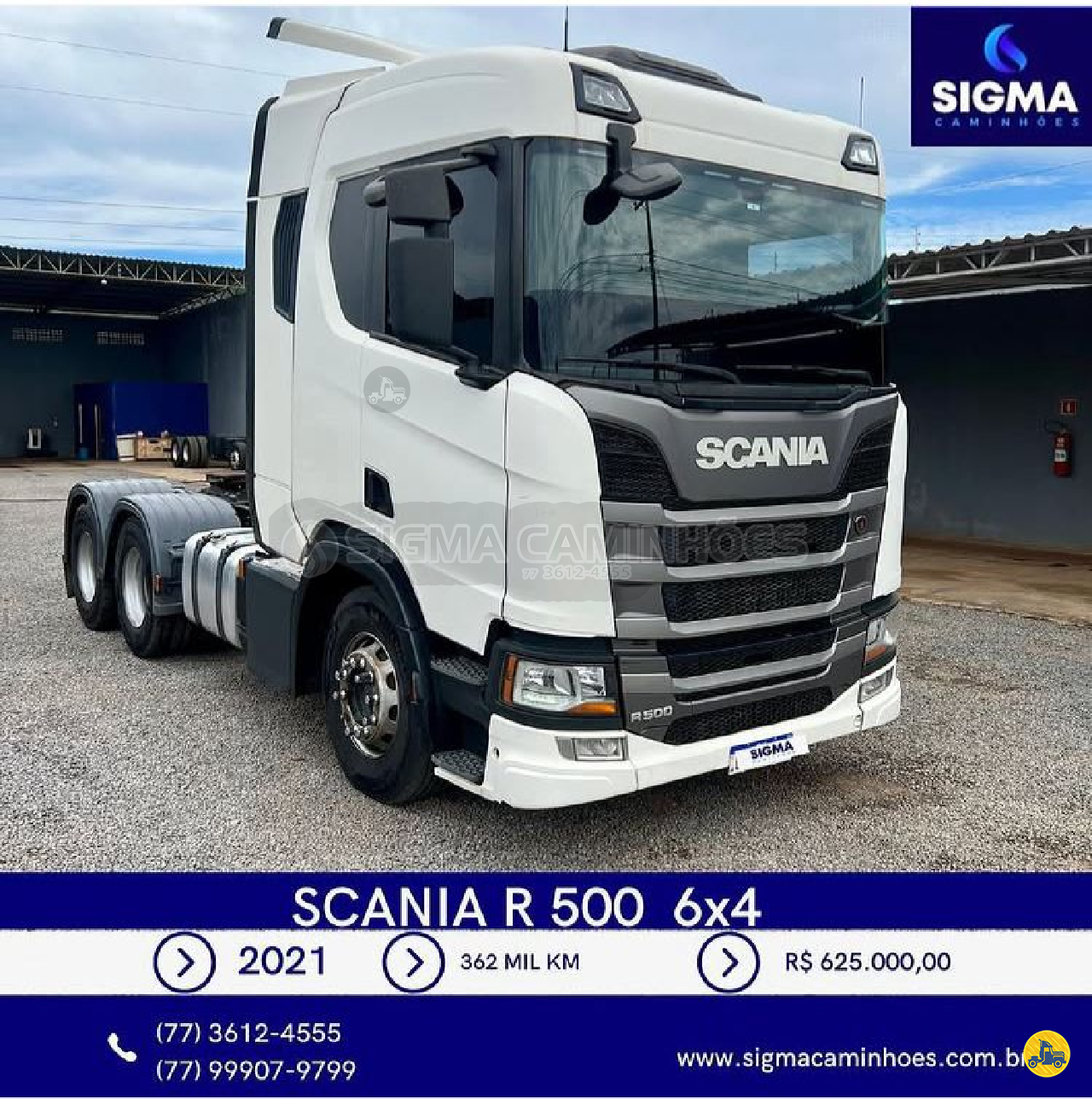 CAMINHAO SCANIA SCANIA R500 Cavalo Mecânico Cavalo 6x4 Sigma Caminhões BARREIRAS BAHIA BA
